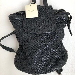 Costanza Rota Italian Leather Backpack Purse